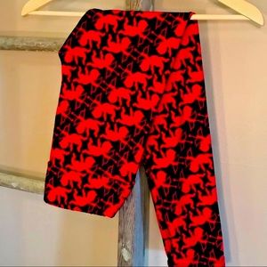 NWOT LulaRoe OS Cupid, Valentines Leggings